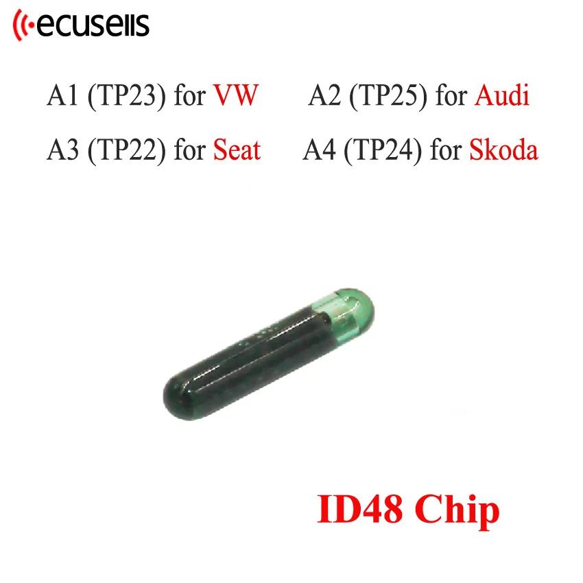 Ecusells CAN (A1) TP23 ID48 Ĩ  for Volkswagen V-W (A2) TP25 for Audi,(A3) TP22 for Seat,(A4) TP24 for Skoda